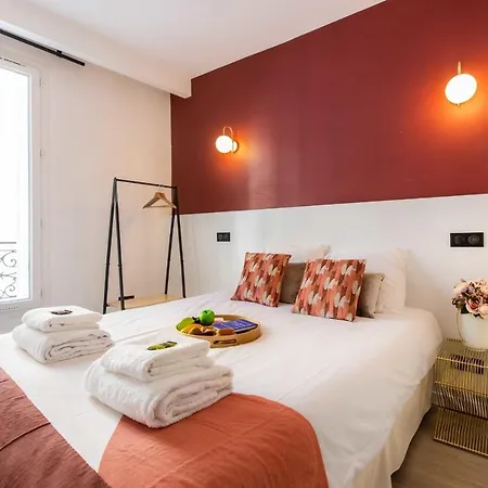 Cosy Bedroom - Tour Eiffel Champs De Mars 5a Holiday home Paris